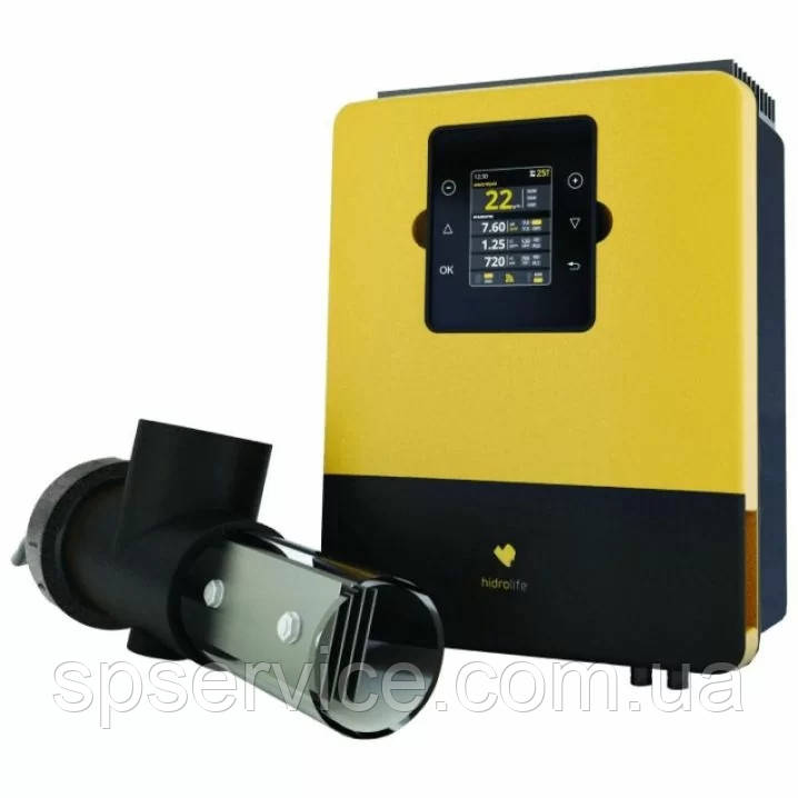Хлоргенератор Hayward Hidrolife 50 (300 м³, 50 г/год) з функцією управління басейном