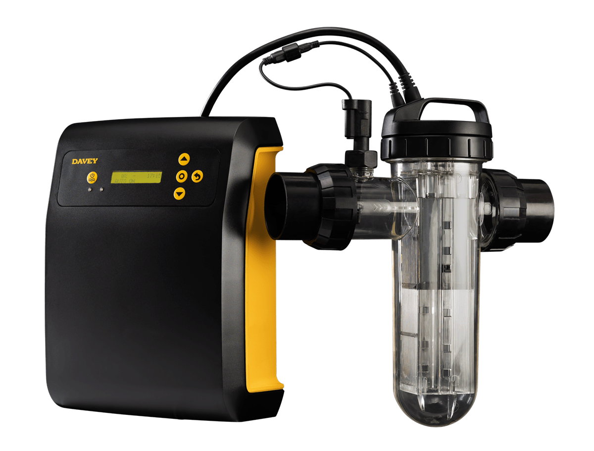 Хлоргенератор для басейну DAVEY EcoSalt2 15g (хлоратор), Домашні басейни