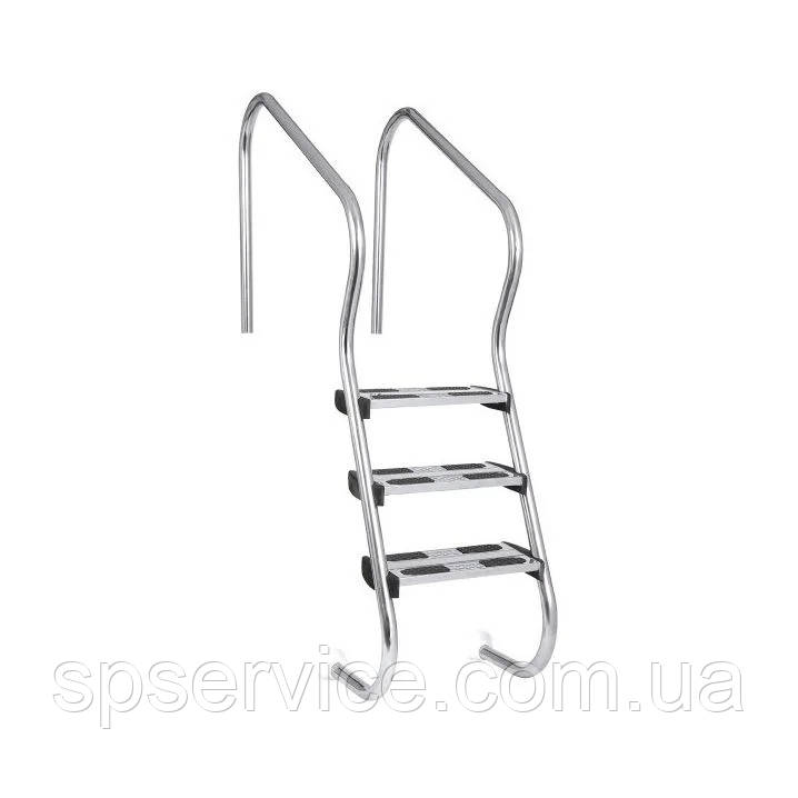 Сходи для басейну Hayward EAF3 Easy access (3 сходинки), для широкого борту, AISI-316