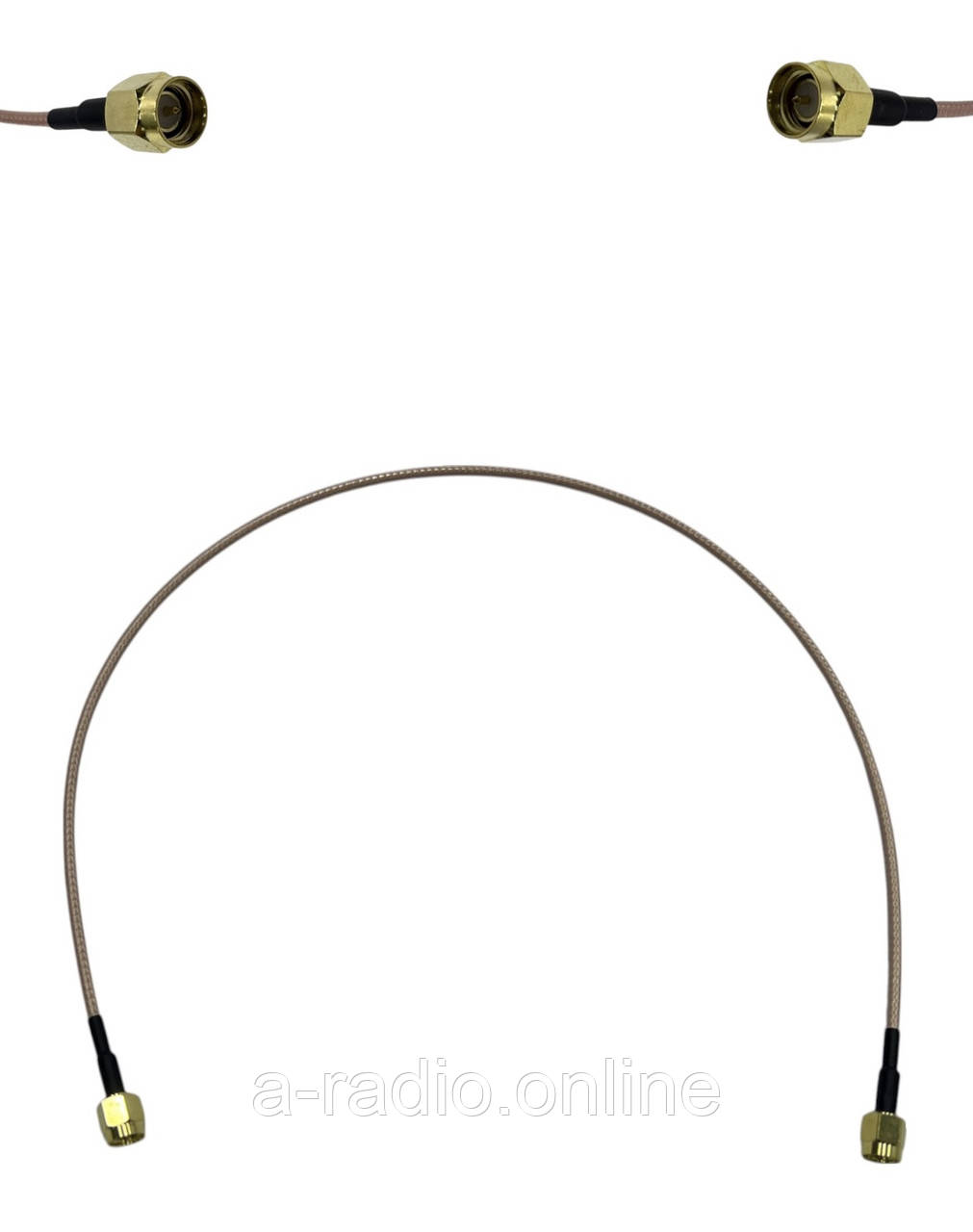 Пігтейл SMA-Male-SMA-Male з кабелем RG316 довжина 45см