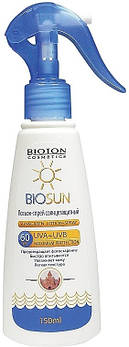 Лосьйон-спрей сонцезахисний BIOSUN SPF 60 150 мл