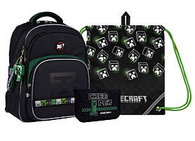 Шкільний набір YES S-91 Minecraft Game (рюкзак, пенал, сумка) 130-145 см