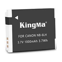 Aкумулятор KingMa для Canon NB-6L/NB-6LH, 1000 мА·год