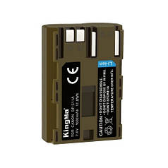 Aкумулятор KingMa для Canon BP-511, BP-511A, 1600 мА·год