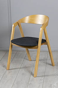 Стілець Гуру tender дуб / тканина темно-сірий Malmo 96 ТМ Prestol