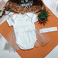 Комплект для новонародженоїв пологовий будинок на виписку 56-62 р боді повязка