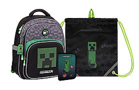 Шкільний набір YES S-91 Minecraft World (рюкзак, пенал, сумка) 130-145 см