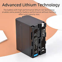 Aкумулятор KingMa для Sony NP-F960, NP-F970, 8190 мА·год, фото 4