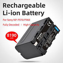 Aкумулятор KingMa для Sony NP-F960, NP-F970, 8190 мА·год, фото 3