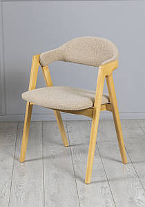 Стілець Логан дуб / букле беж Now or Never ТМ Prestol