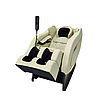 Масажне крісло ZENET ZET-1288.  Крісло для масажу кремове, фото 5