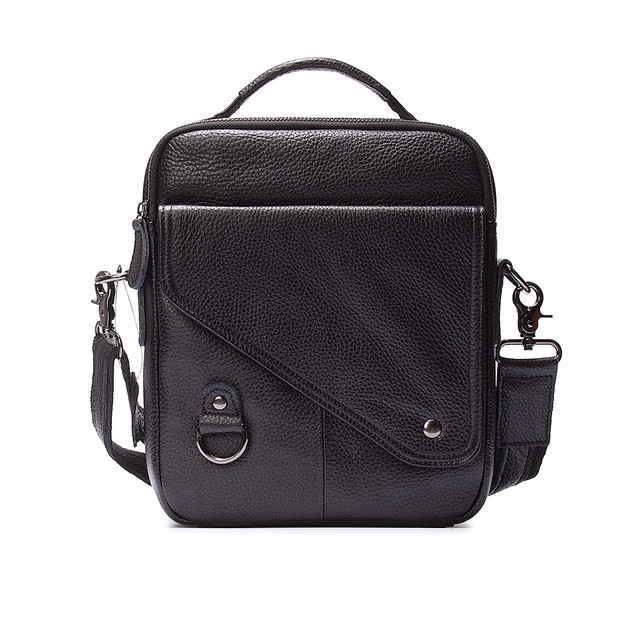 Сумка шкіряна чоловіча чорна арт.00281 Сумка шкіряна чоловіча чорна арт.00281