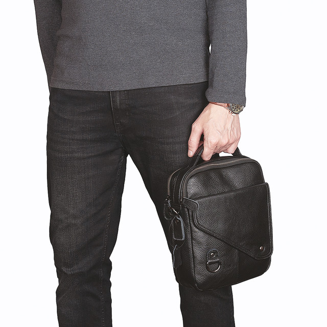 Сумка шкіряна чоловіча чорна арт.00281 Сумка шкіряна чоловіча чорна арт.00281