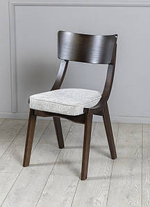 Стілець Ніл горіх / тканина сіра Aragon 80 ТМ Prestol