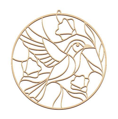 Заготівка для вітражного живопису Весна прильота, #08