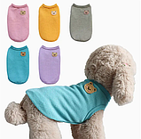 Бавовняна майка для собак і котів, фіолетовий, М, фото 5