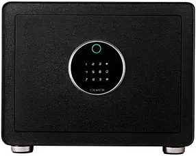 Розумний електронний сейф зі сканером відбитка пальця CRMCR BGX-X1-30MP Black
