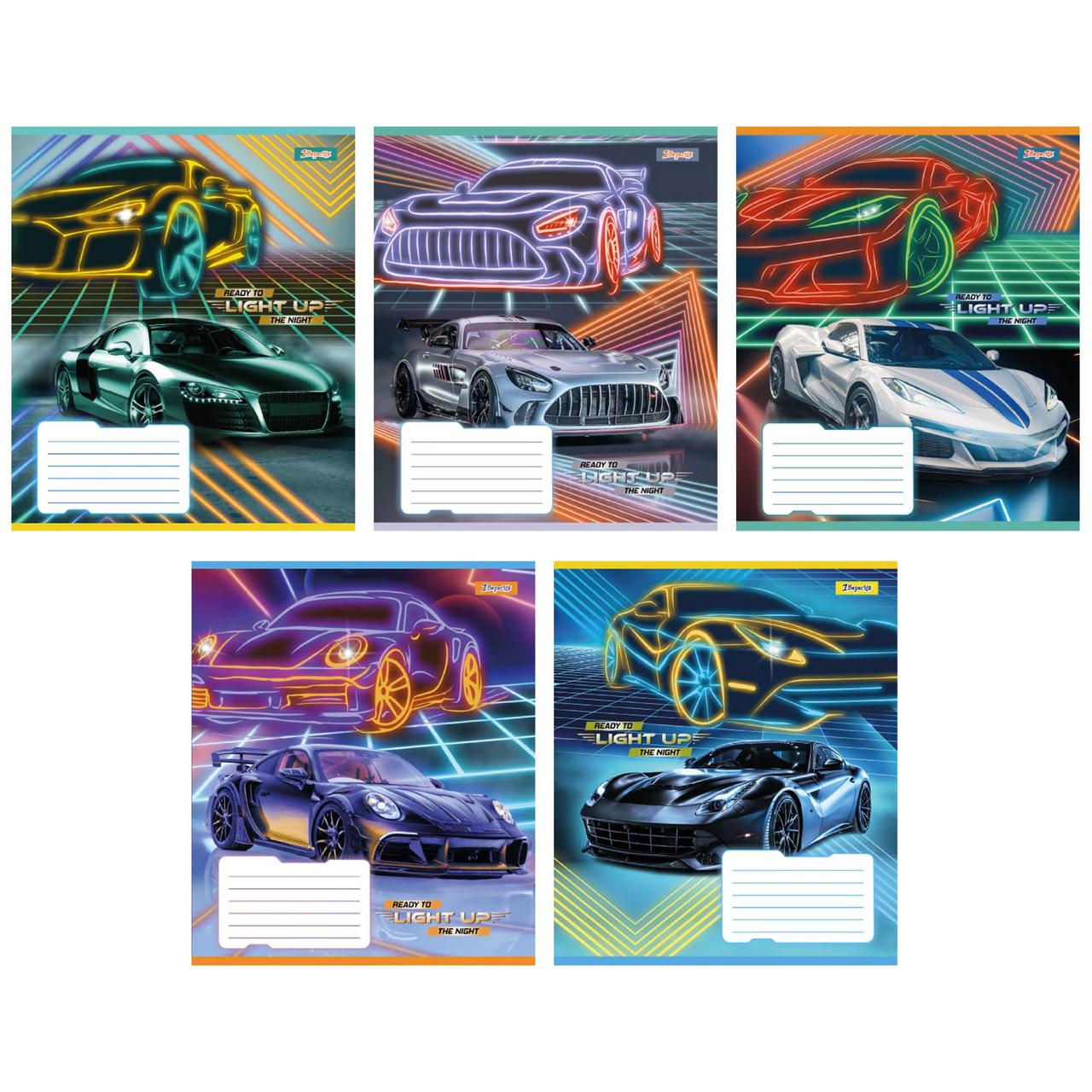 Зошит для записів 1В Lights up А5 60 аркушів клітинка