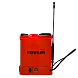 Обприскувач акумуляторний (кислотний) FERRUM 12 літрів FRES12L, фото 3