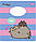 Зошит учнівський шкільний Yes Pusheen The Cat А5 12 аркушів коса лінія, фото 4