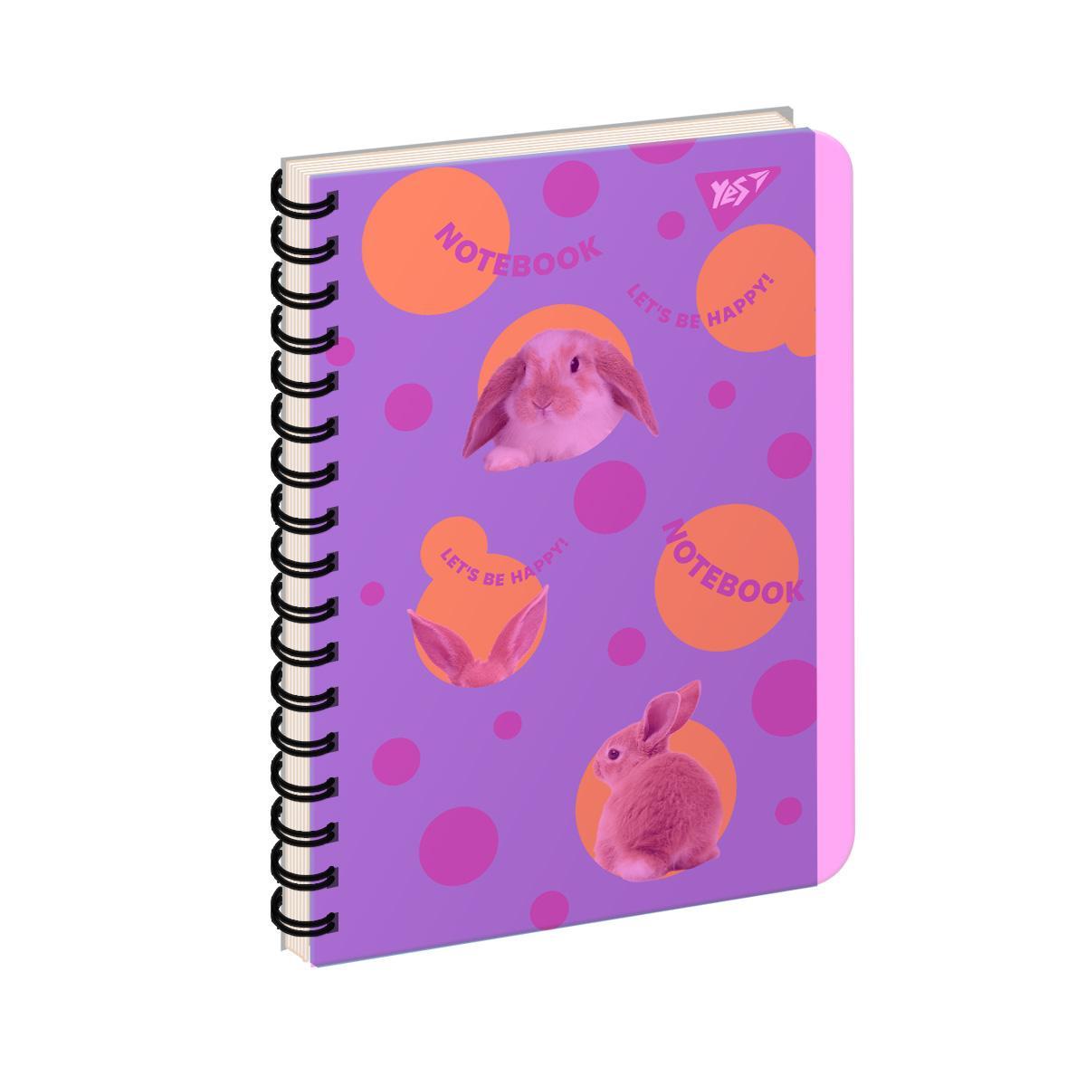 Зошит для записів YES Let`s be В6 144 аркуша пластикова обкладинка