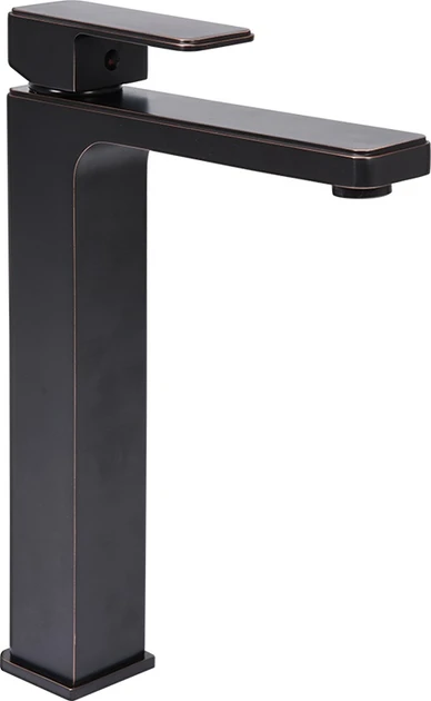 Змішувач для умивальника Fala RETRO Black 3 високий 75815