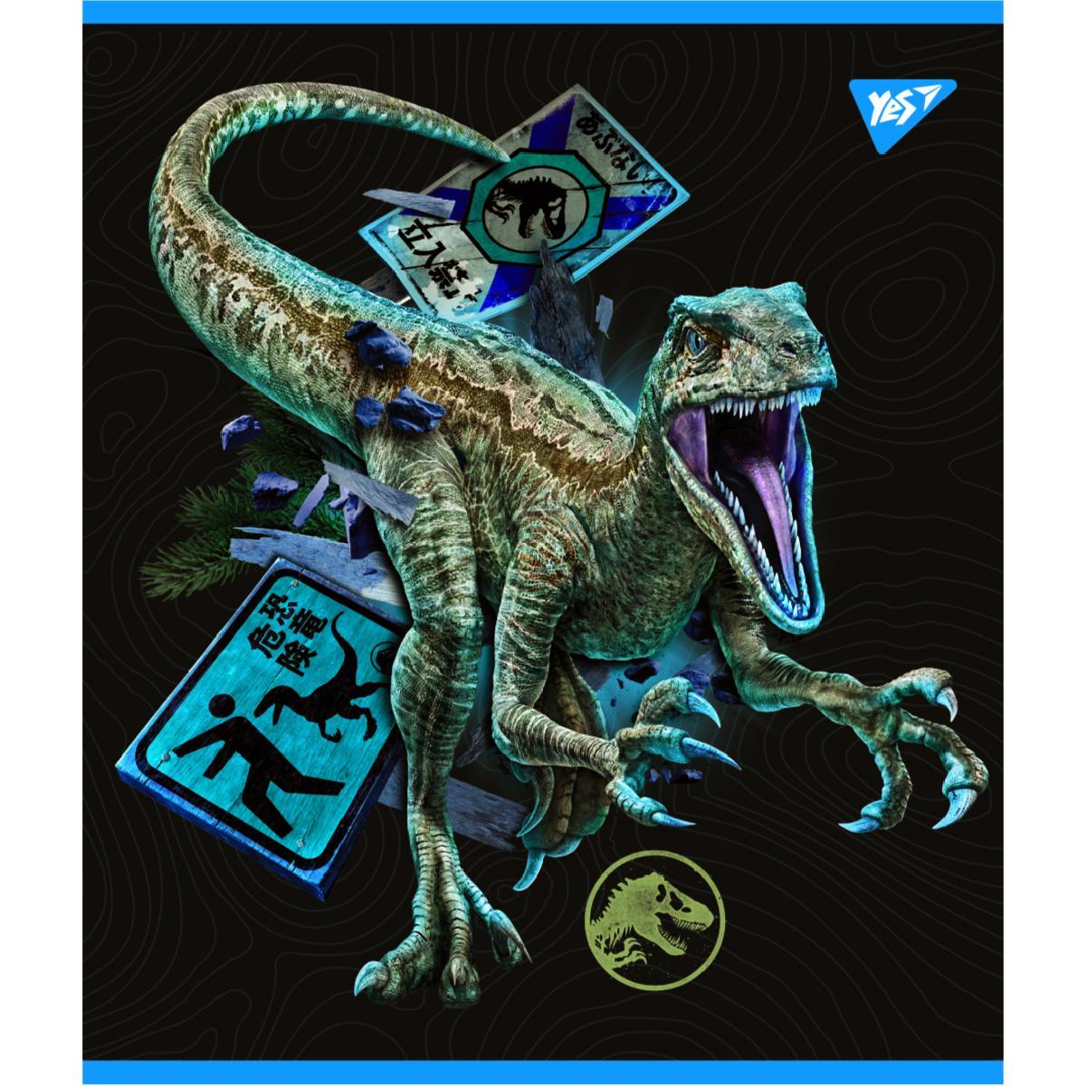 Зошит YES Jurassic world А5 18 аркушів клітинка