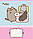 Зошит учнівський шкільний Yes Pusheen Funny А5 12 аркушів клітинка, фото 6