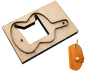 Штамп висікач вирубний для виробів зі шкіри #3