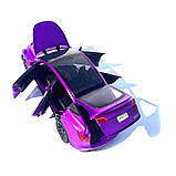 Машинка метал Tesla model Y електрокар фіолетова Тесла 1:24 відкр двері баг капот звук світло 19*6,5*8,5см (EL 81244), фото 8