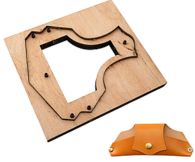 Штамп висікач вирубний для виробів зі шкіри #6