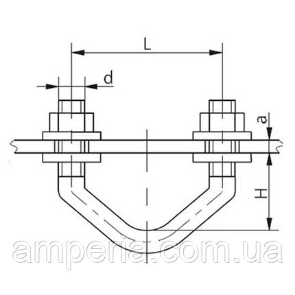 Вузол кріплення для підтримувальних підвісок КГП-7-3, фото 2