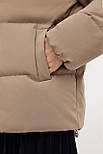 Жіночий пуховик з відкладеним коміром Baon B0024530-709 бежевий M, фото 5