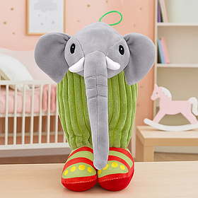 Лірілі Ларіла Lirili Larila м'яка, плюшева іграшка слон з тік-ток, для дітей італійський тренд