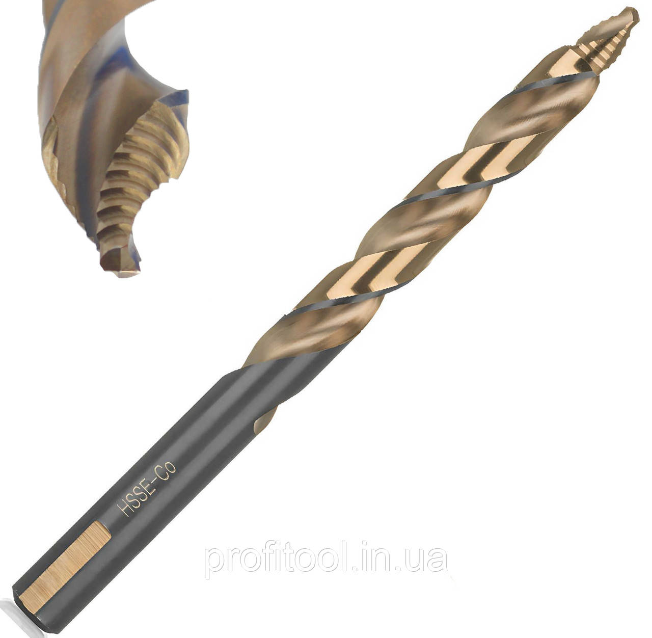 Свердло по металу PROFITOOL 7х69х109 мм HSSE-Co STEP-TEC, DIN 338 RN (40620) (1 шт.)
