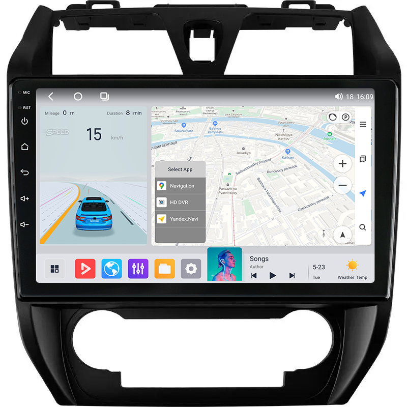 Штатная магнитола Mekede MN GEELY EMGRAND (2009-2016) IPS, фото 1