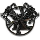 Блок поршневий двоступінчастий Profter ZT-2105 (1400 л/хв 13 Атм.) Голова компресорна, фото 2