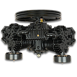 Блок поршневий двоступінчастий Profter ZT-2105 (1400 л/хв 13 Атм.) Голова компресорна, фото 4