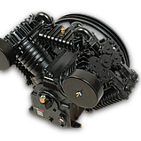 Блок поршневий двоступінчастий Profter ZT-2105 (1400 л/хв 13 Атм.) Голова компресорна, фото 6