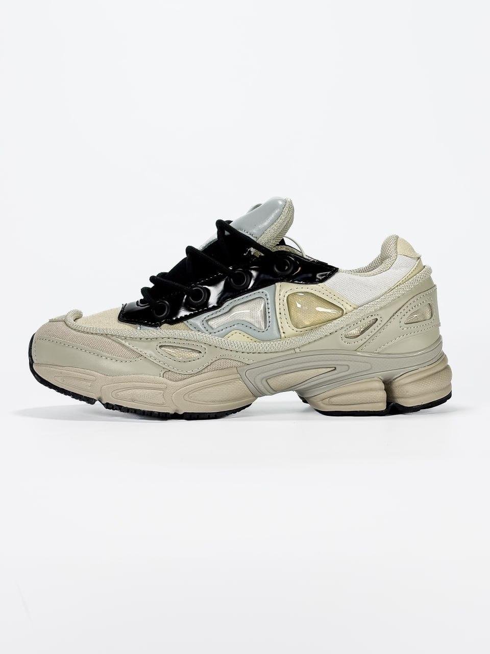 Кросівки чоловічі бежеві Adidas x Raf Simons Ozweego White Beige (19662), фото 1
