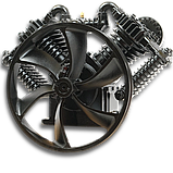 Блок поршневий двоступінчастий Profter ZT-2105 (1400 л/хв 13 Атм.) Голова компресорна, фото 10