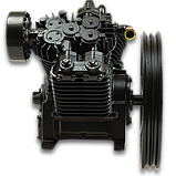 Блок поршневий двоступінчастий Profter ZT-2105 (1400 л/хв 13 Атм.) Голова компресорна, фото 9