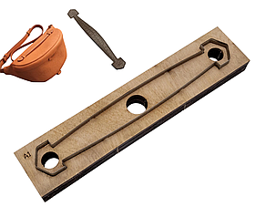 Штамп висікач вирубний для виробів зі шкіри А1 #9