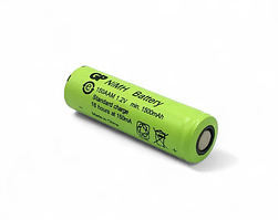 Акумлятор NiMH 1500mah GP 150AAM-B під паяння