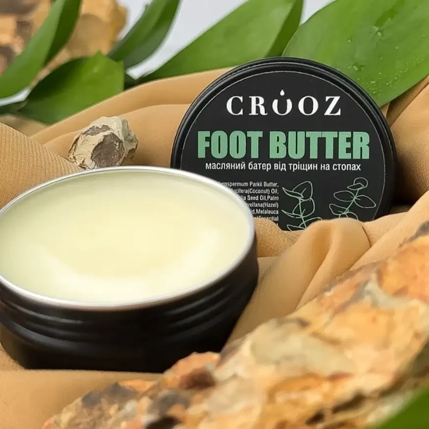 Масляний батер від тріщин CROOZ FOOT BUTTER (30 мл), фото 1