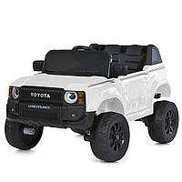 Дитячий електромобіль Toyota Land Cruiser, 4 мотори, акумулятор 24V