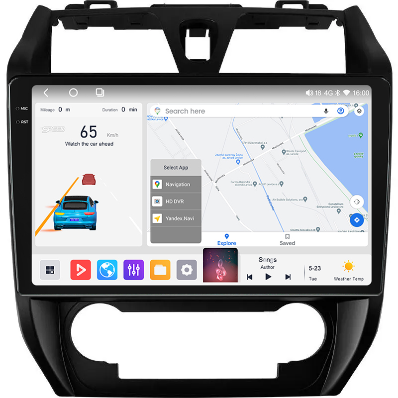 Штатная магнитола Mekede MS 2k GEELY EMGRAND (2009-2016) CarPlay QleD