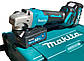 Акумуляторна болгарка Makita DGA504Z ( 36V, Ø125 мм). Безщіткова УШМ Макіта, кутова шліфмашина, турбинка, фото 3