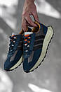 Кросівки чоловічі сині Adidas Retro E5 Blue Brown Black (14307), фото 6