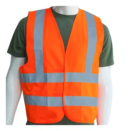 Жилет сигнальний XL оранжевий SH-028 SAPFIRE, фото 1